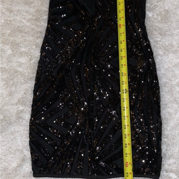 🥳🎊HOSTPICK🛍Lil Black Sequence Party Dress Pre Loved Like New 💃🏾SPARKLING 🪩 - Picture 5 of 16
